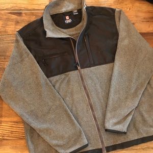 🍁 SALE CHAPS Fleece and Nylon Jacket
